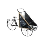 Bicycle Design Flower Planter Black – HX7654
