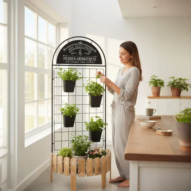 Metal Garden Planter Black – HX7669