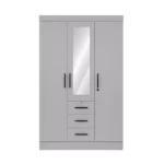 Modern SlateMirror Wardrobe - MW766M