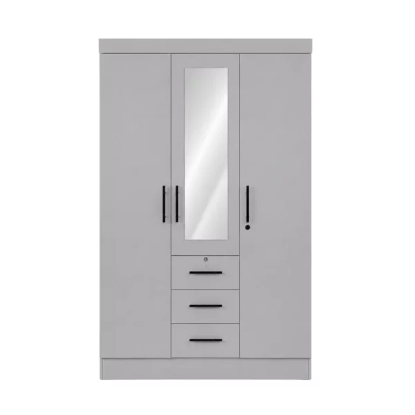 Modern SlateMirror Wardrobe - MW766M