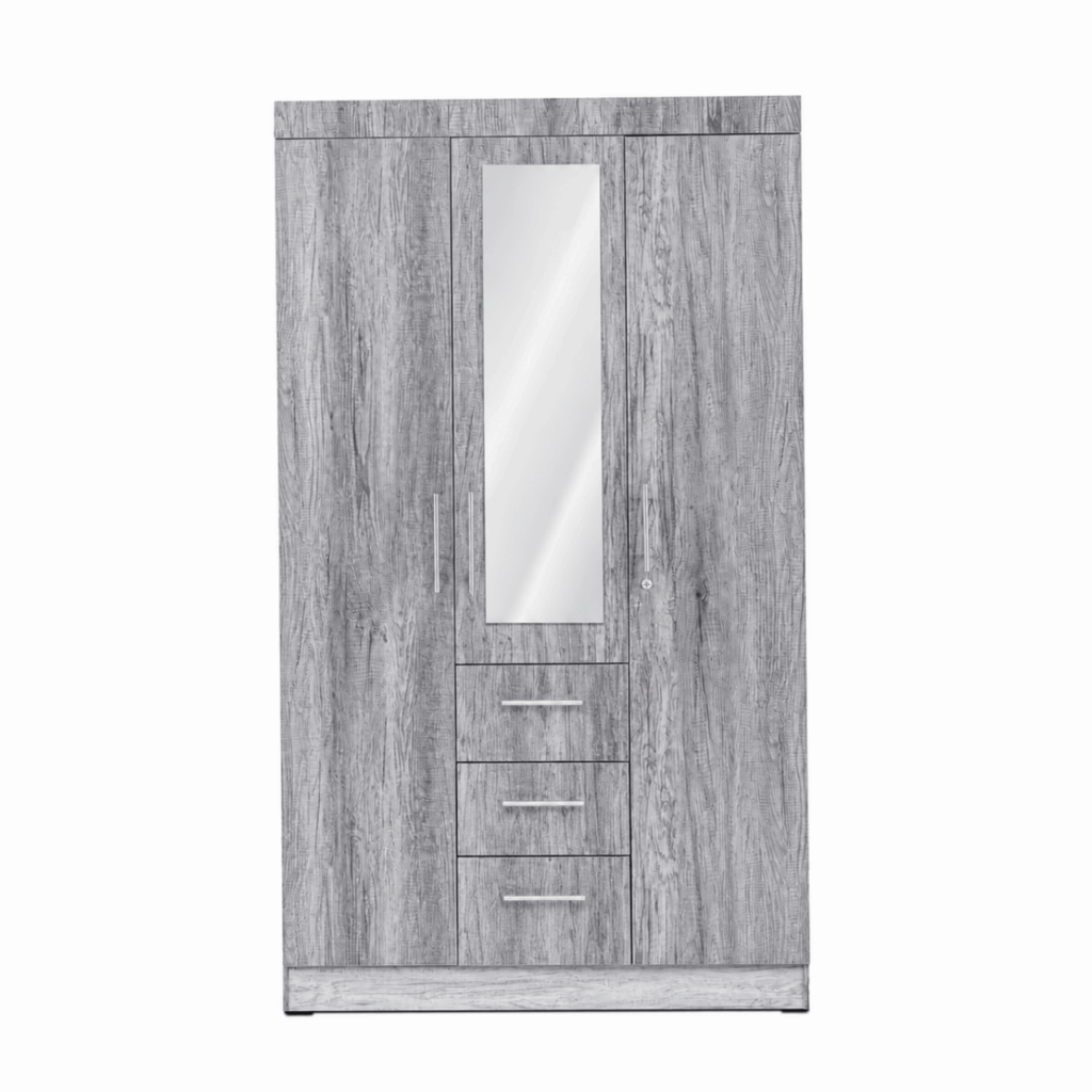 Modern SlateMirror Wardrobe - MW766M