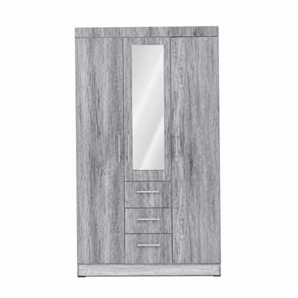 Modern SlateMirror Wardrobe - MW766M