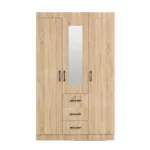 Modern SlateMirror Wardrobe - MW766M