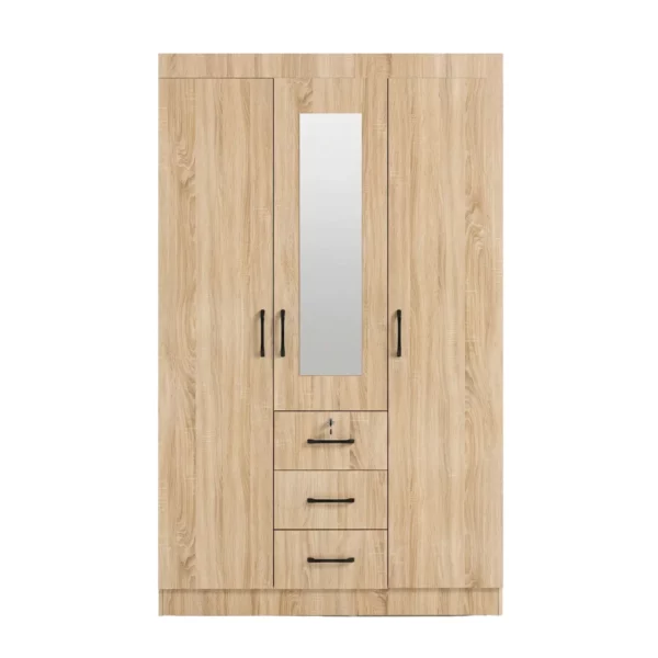 Modern SlateMirror Wardrobe - MW766M