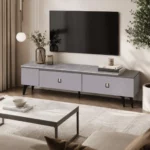 Marble TV Stand Grey – MWTV137M - Image 5