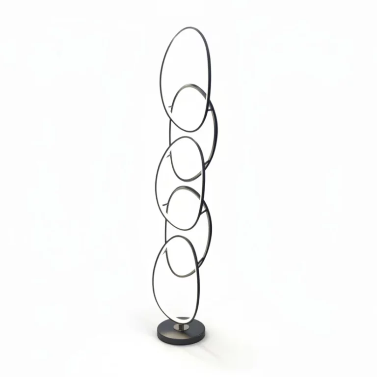 Chain Design LED Floor Lamp Black – SD-06