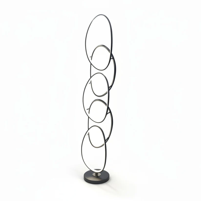 Chain Design LED Floor Lamp Black – SD-06