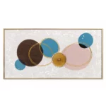 Abstract Circle Wall Frame 70x140 – WF016