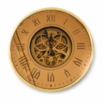 CA Gold Wall Clock – E128