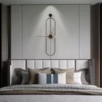 Modern Oval Wall Clock Black – YX8800B