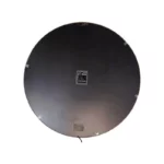 LED Marco Map Moving Cogs Wall Clock Silver – E94