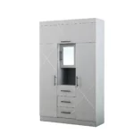 3 Door Wardrobe with Mirror, MWRT3DF