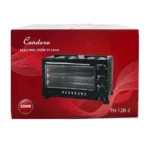 Condere Mini Oven 23 Litre 2 Plate TH-12B-2, Black