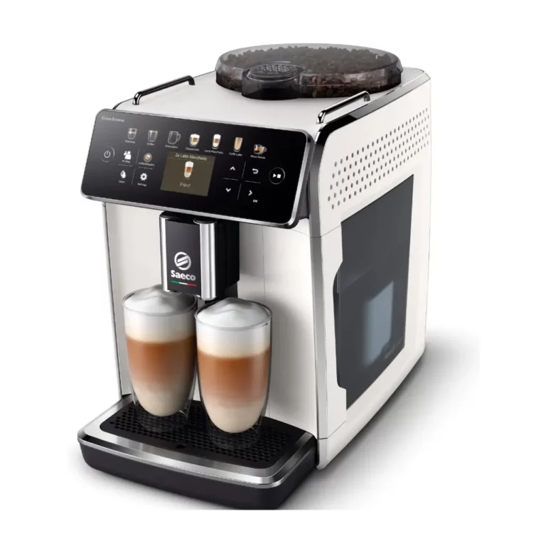 Saeco GranAroma Fully Automatic Espresso Machine, White, SM6580/20