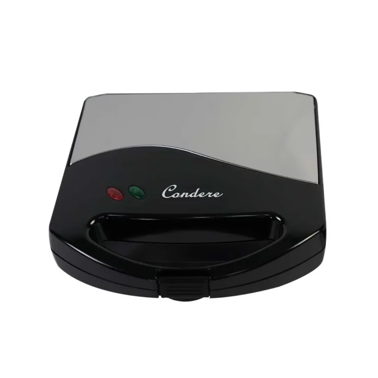 Condere 2-Slice Sandwich Maker ZS-2431, Silver and Black, 800W