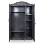 Elegant Metal Wardrobe – MWMET3000