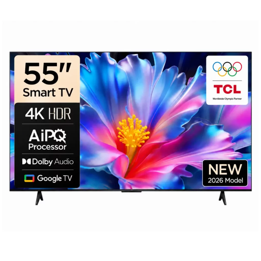 TCL 55 Inch Google TV P6L 4K HDR 60Hz, 55P6L