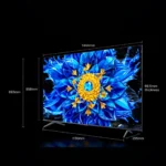 TCL 65 Inch TV P8L Premium QD Mini LED Google TV 144Hz, 65P8L