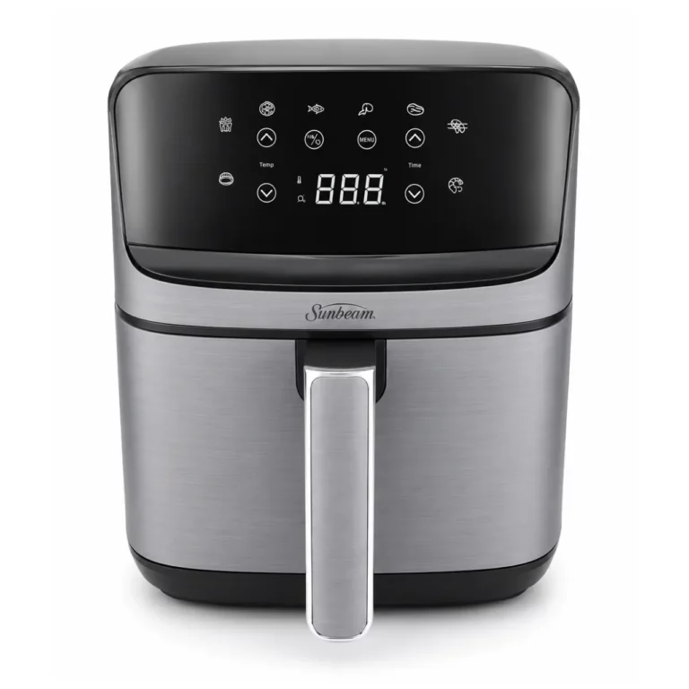 Sunbeam Digital Air Fryer 4.5L, Silver and Black, SAF-420