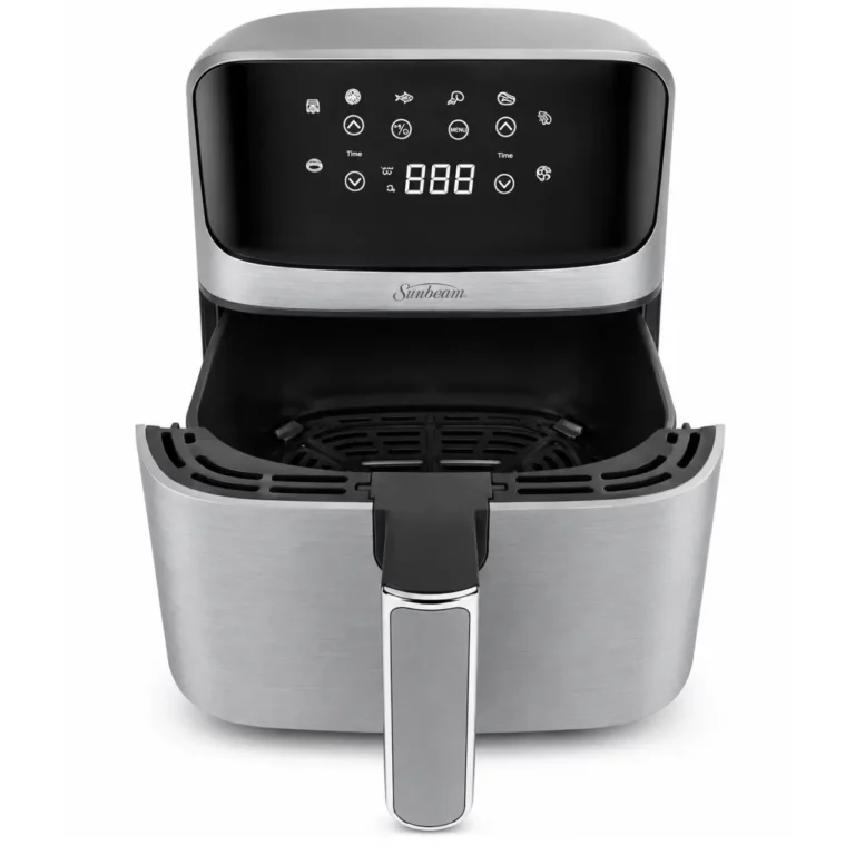 Sunbeam Digital Air Fryer 4.5L, Silver and Black, SAF-420