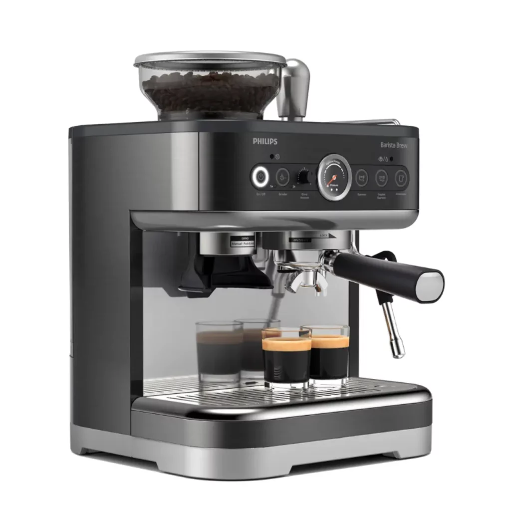 Philips Barista Brew Semi-Automatic Espresso Machine, Black, PSA3218/10