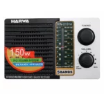 Harva 5 Band FM Radio HW-2101A, Black