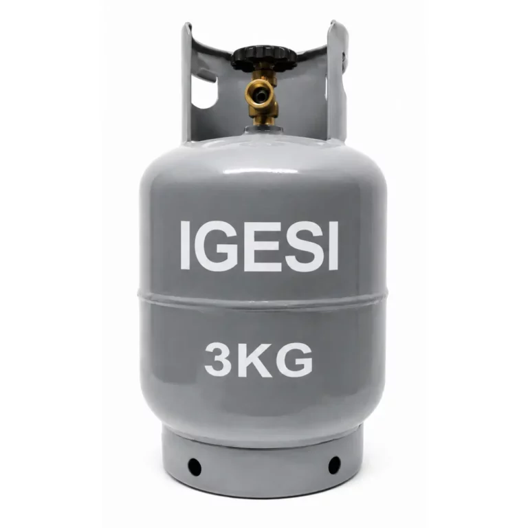 IGESI Gas Cylinder 3kg, Grey, IGESI3KG