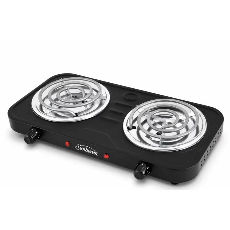 Sunbeam Double Spiral Hot Plate, Black, SDS-200BD