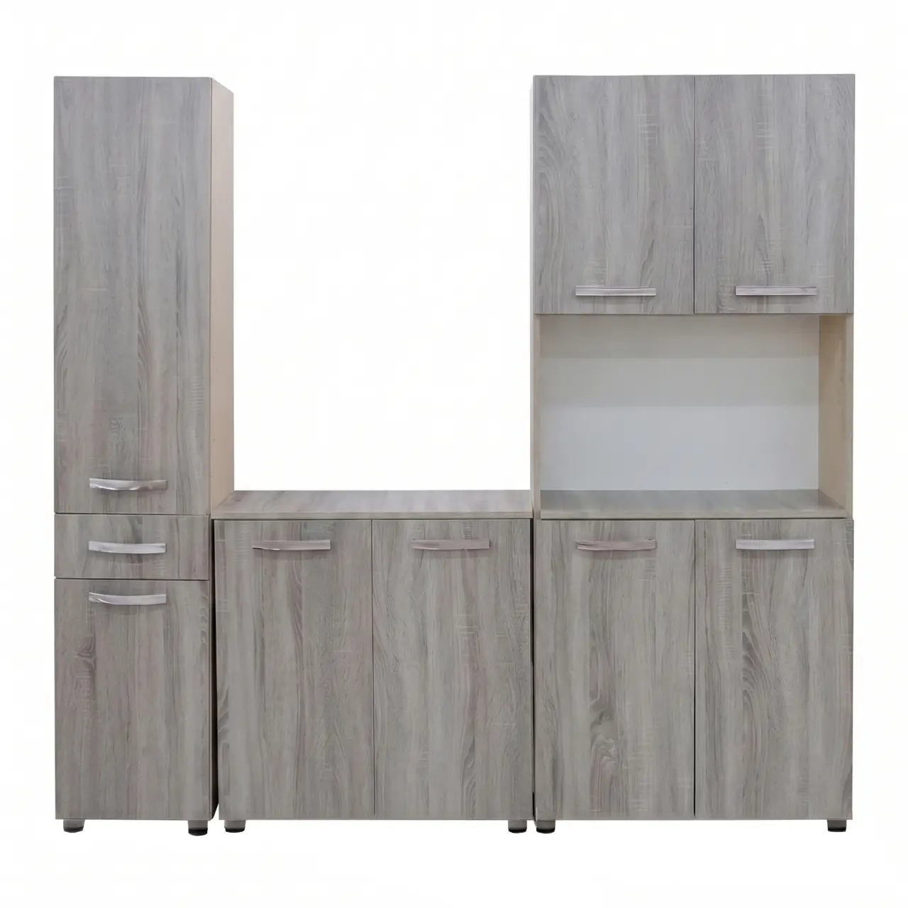 BWRIO Bawas Rio Kitchen Scheme 3pc, Grey, BWRIO