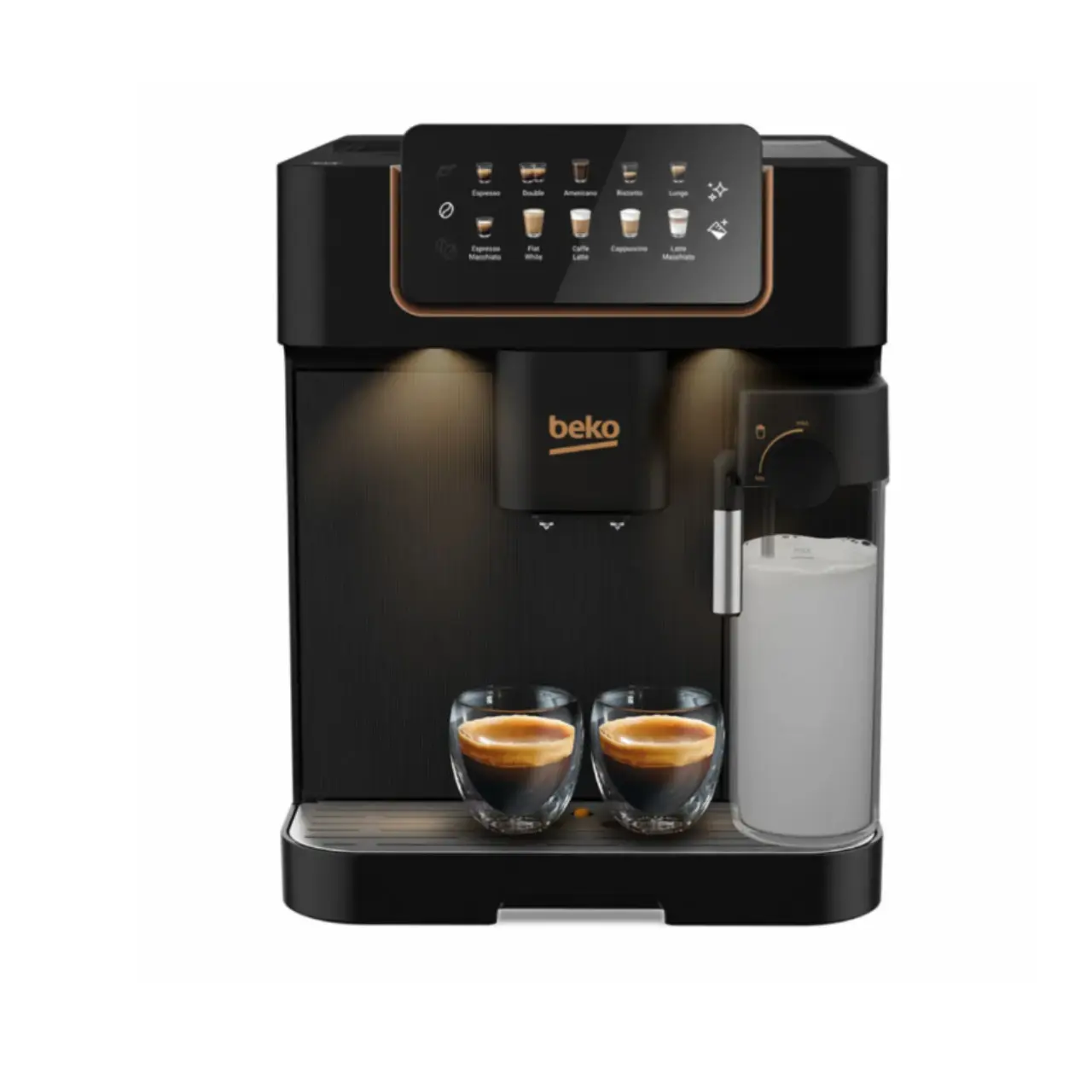 CEG7404C Beko Caffe Experto Fully Automatic Coffee Machine, Black, CEG7404C