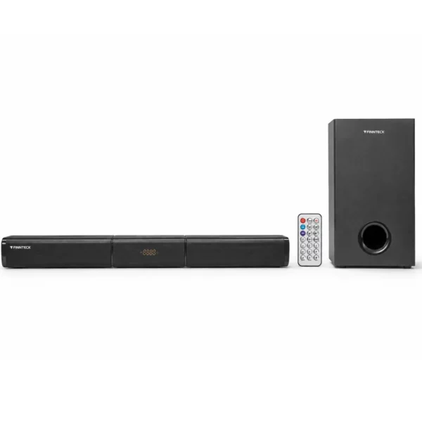 Finnteck Soundbar and Wireless Subwoofer 5.25 Inch, Black, CH-7795