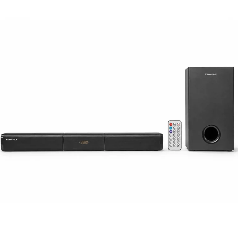 Finnteck Soundbar and Wireless Subwoofer 5.25 Inch, Black, CH-7795