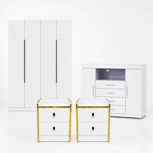 Modern Bedroom Storage Combo