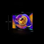 TCL 85 Inch TV C7L SQD Mini LED Google TV 144Hz, 85C7L