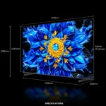 TCL 98 Inch P8L Premium QD Mini LED Google TV 144Hz, 98P8L