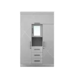 3 Door Wardrobe with Mirror, MWRT3DF