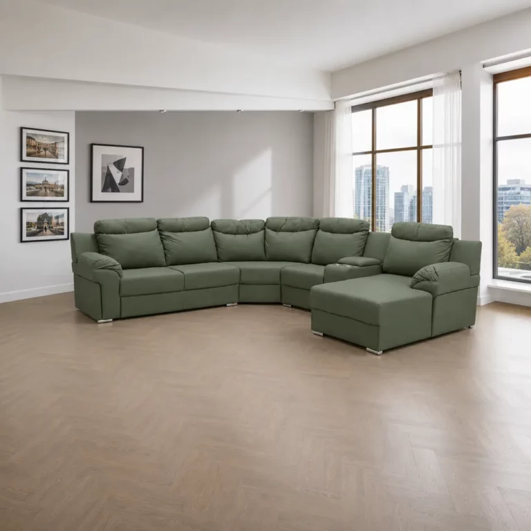 Jazz Corner Lounge Suite with Daybed, Green