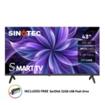 Sinotec 43-Inch Full HD LED Eye Care Smart TV, STL-43S2