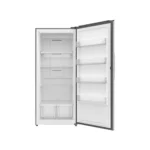 Midea 595L Upright Switch Fridge Freezer, Silver, HS-772FWE-SL