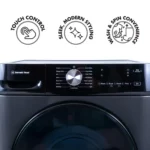Bennett Read 7kg Front Loader Washing Machine, Dark Grey, JCW106
