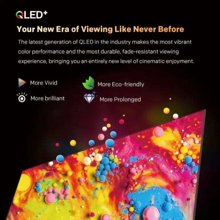 Skyworth 60-Inch QLED+ 4K Google TV, 60Q6620H