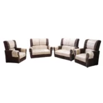 Adalina 4 Piece Lounge Suite, Two Tone