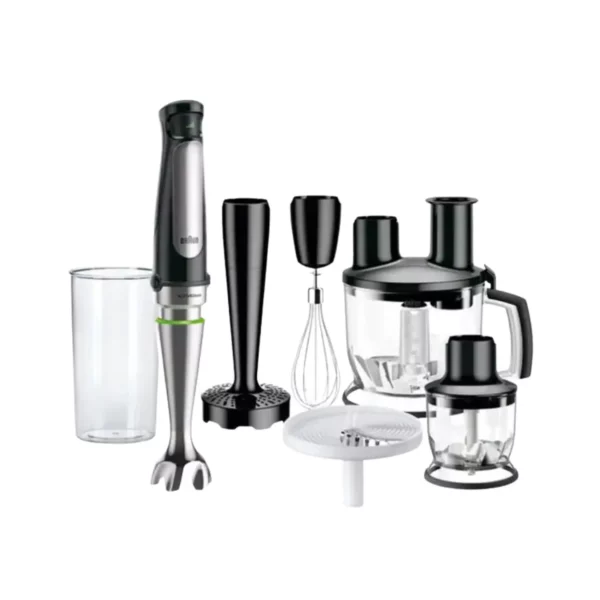 Braun MultiQuick 7 Hand Blender 1000W, Black and Silver, MQ7087X