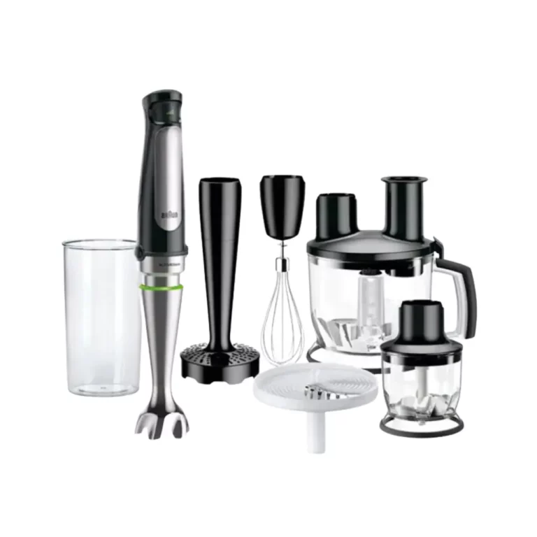 Braun MultiQuick 7 Hand Blender 1000W, Black and Silver, MQ7087X