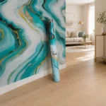 Luxury Marble-Pattern Wallpaper 1200 x 3000, WPR120