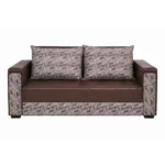 Zambezi 3 Seater Couch, Dark Brown