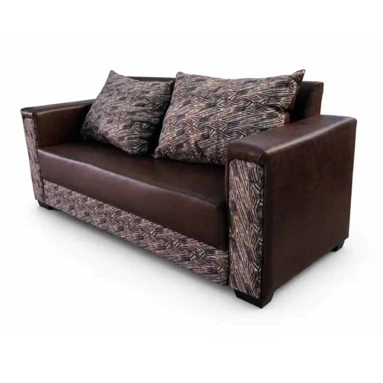 Zambezi 3 Seater Couch, Dark Brown