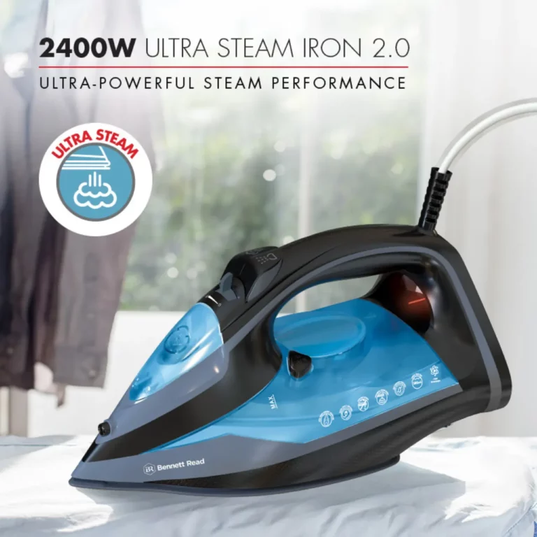 Bennett Read Ultra Steam Iron 2.0 2400W, Blue/Black, HIR211