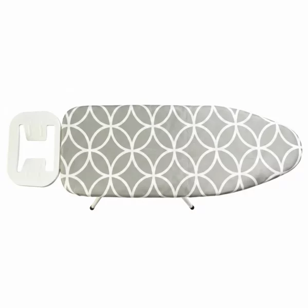 Ironing Board with Iron Rest and Patterned Cover, IRB