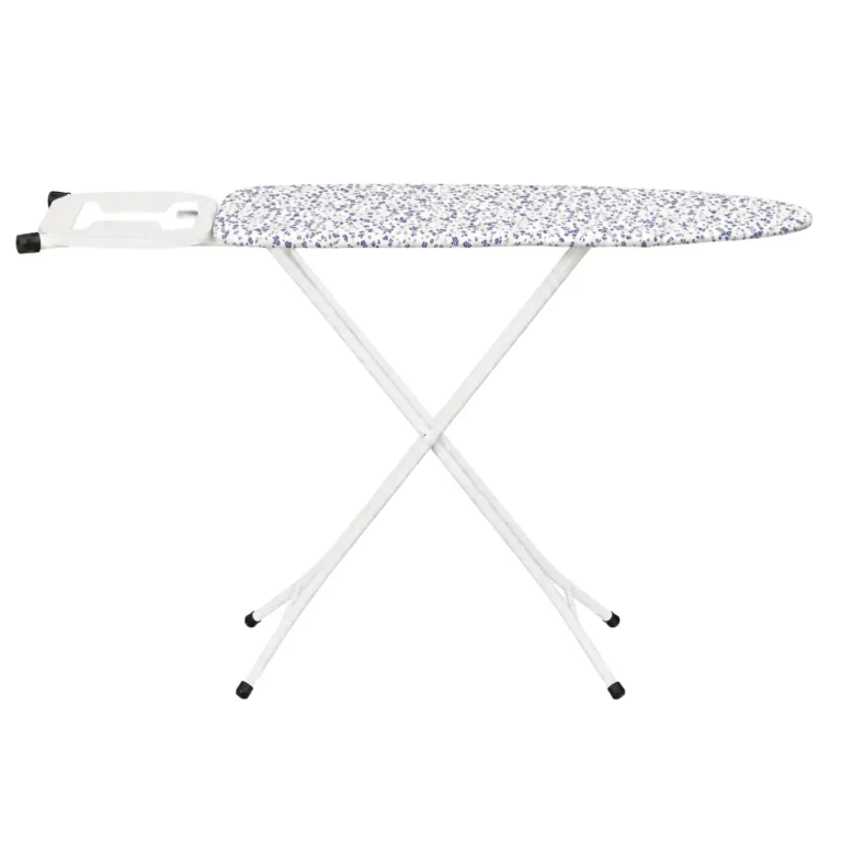 Ironing Board with Iron Rest and Patterned Cover, IRB